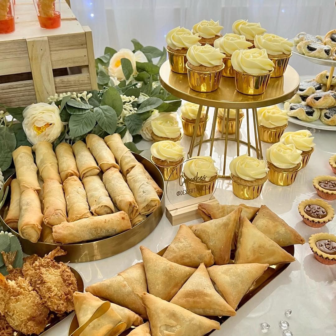 Dessert table setup in Nairobi by Moh Bakes and Treats