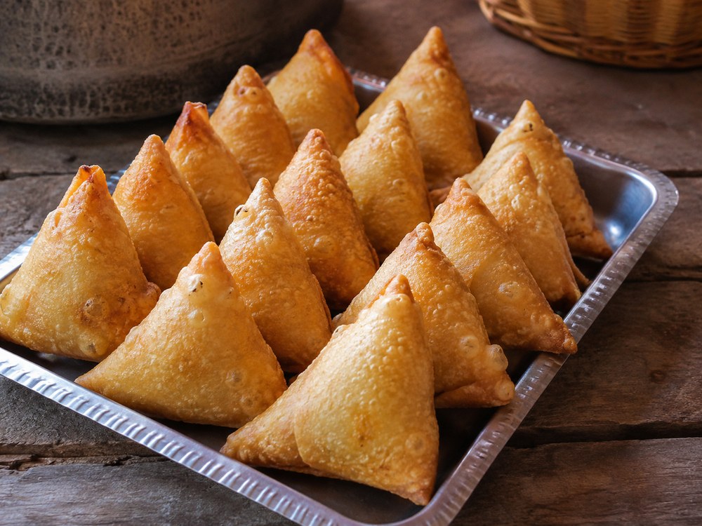 Golden Samosas order in Nairobi