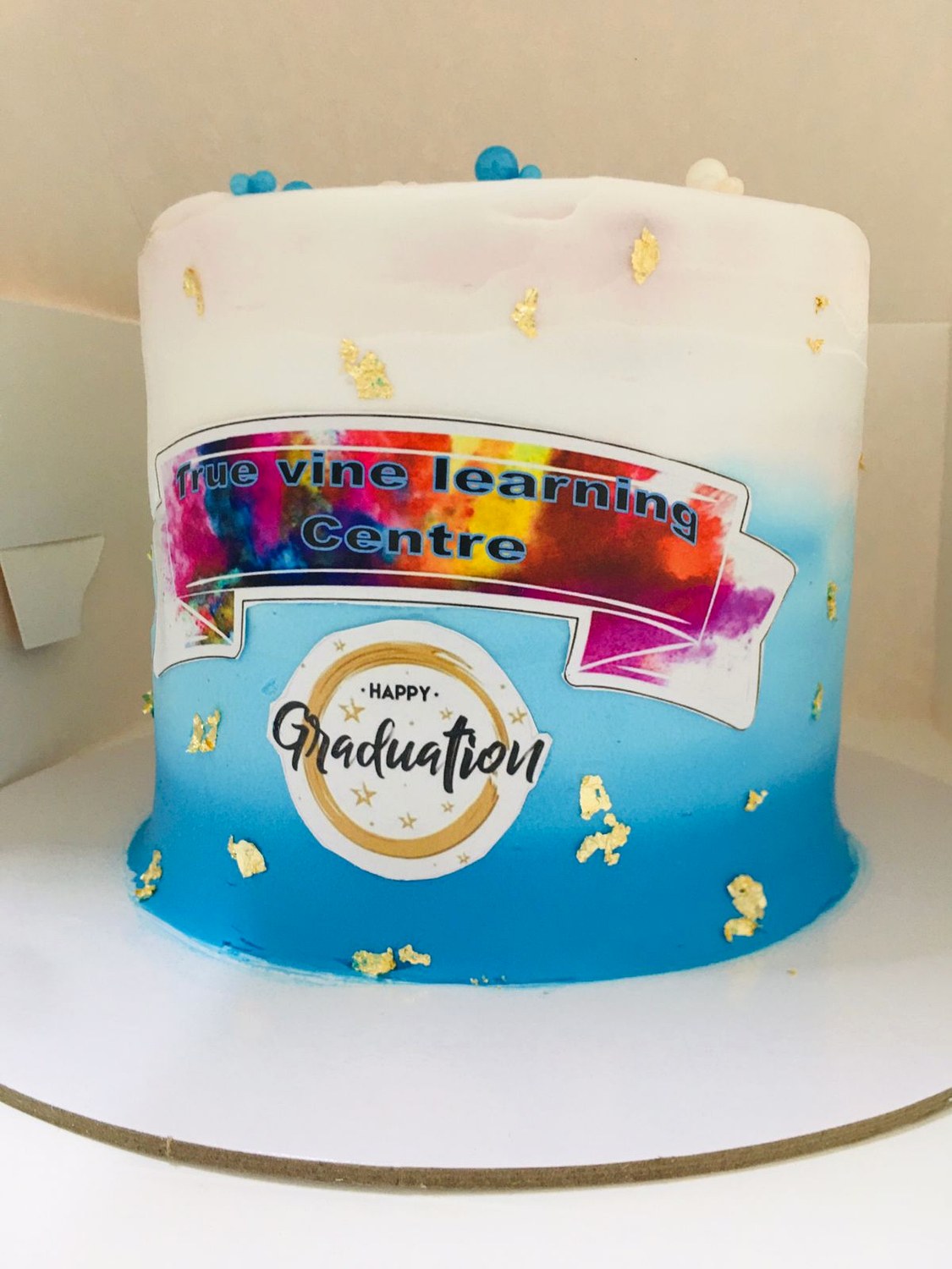 True Vine graduation cake from the Moh Bakes gallery