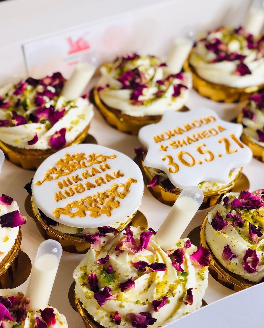 Milk cupcakes from Moh Bakes & Treats