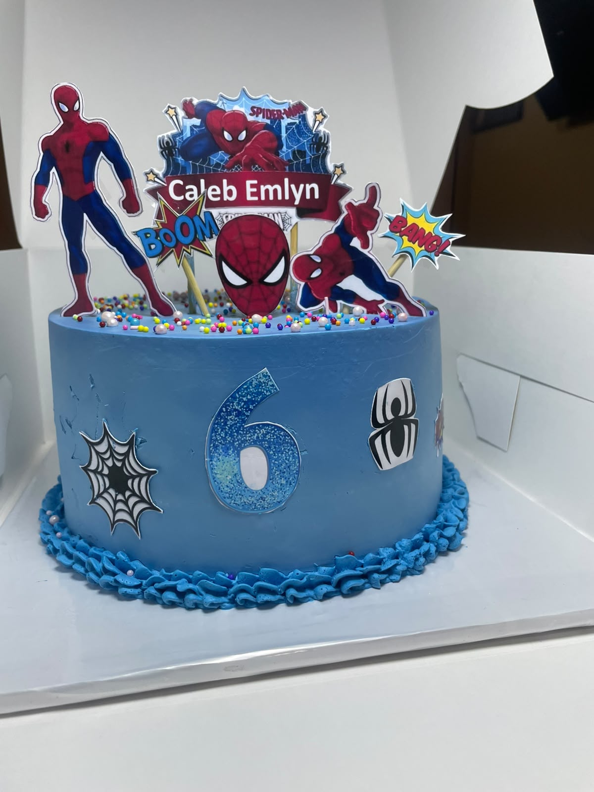 Spider-Man kids birthday cake made by Moh Bakes & Treats in Nairobi