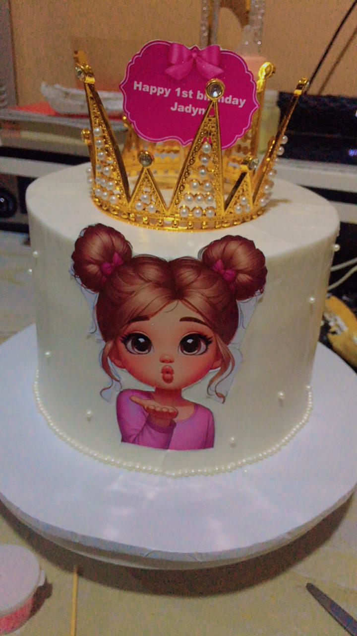Elegant white wedding cake available from Moh Bakes in Nairobi